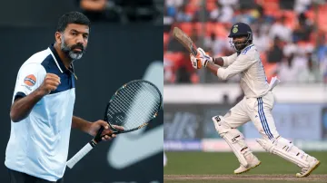 Rohan Bopanna and Ravindra Jadeja.