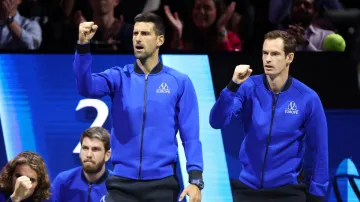 Novak Djokovic and Andy Murray