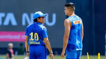 Sachin and Arjun Tendulkar