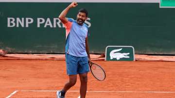 Rohan Bopanna at French Open 