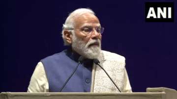 Prime Minister Narendra Modi at DGP-IGP conference in Jaipur.