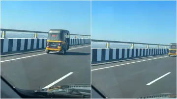 Atal Setu, Auto- rickshaw on Atal Setu, trending news 