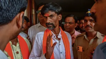 Maratha activist Manoj Jarange 