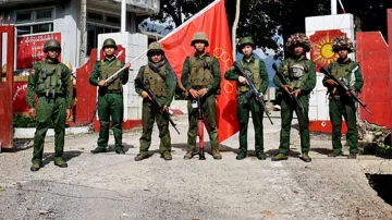 Myanmar soldiers