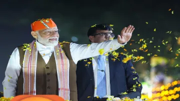 PM Modi, Viksit Bharat Sankalp Yatra, Hamara Sankalp Viksit Bharat, Viksit Bharat Sankalp Yatra logi