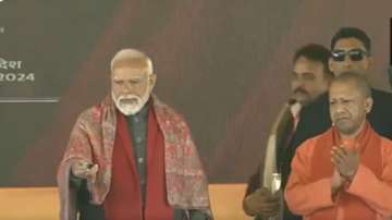 PM Modi in uttar pradesh, pm modi inaugurates projects, pm laying foundation stone in Bulandshahr, B