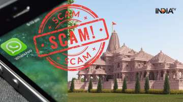 Ram mandir scam, whatsapp scam, 