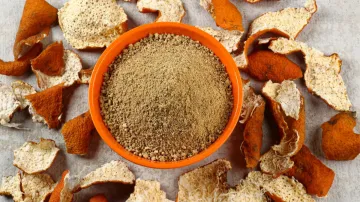 Orange peel powder