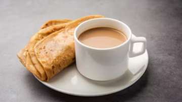 paratha with chai