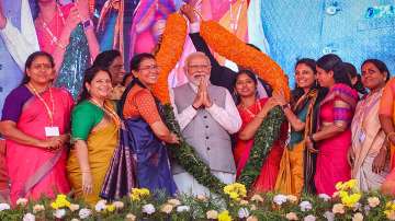 PM Modi, BJP women convention, Thrissur, Kerala 