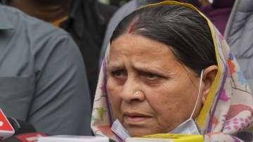 Former Bihar CM Rabri Devi