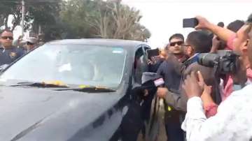 Rahul Gandhi car attacked in West Bengal during Bharat Jodo Nyay Yatra.