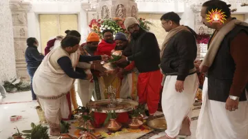 Ram Lalla idol in Ayodhya temple