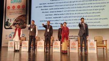 Union Minister Anupriya Patel attends 'Viksit Bharat@2047' event in Varanasi