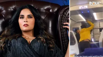 Richa Chadha flight delay