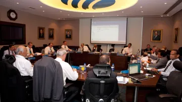 International Cricket Council meeting.