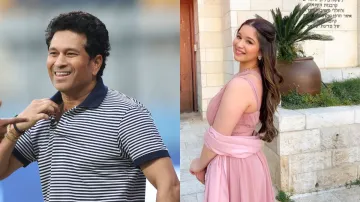 Sachin Tendulkar Sara Tendulkar.