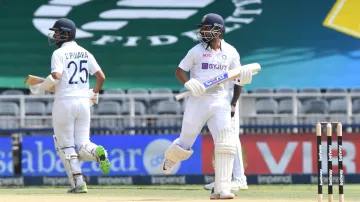 Cheteshwar Pujara and Ajinkya Rahane.