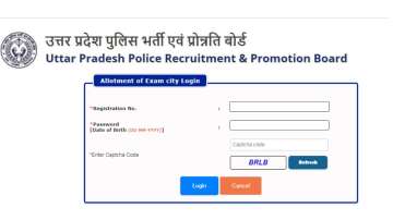 UP Police Constable exam city intimation slip is available at uppbpb.gov.in. 