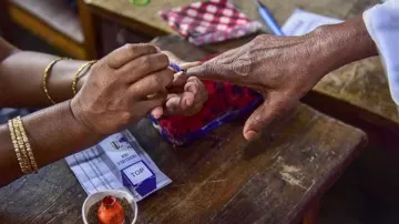  In the first Lok Sabha elections the voter turnout was recorded at 45 per cent.