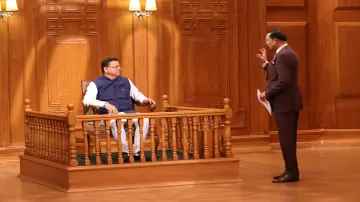 Pushkar Singh Dhami in Aap Ki Adalat