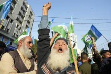 Massive protest broke after Pakistan Elections results. 