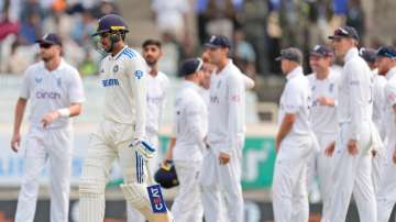 England had India on the mat with the hosts losing 7 wickets for 219 runs in the fourth Test in Ranchi