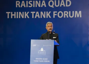 EAM S Jaishankar at Raisina Quad Think Tank Forum