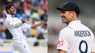 Shoaib Bashir and James Anderson, IND vs ENG 4th Test