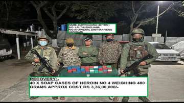 Drugs in mizoram seized, drugs worth Rs 130 crore seized, Mizoram drugs, drugs seized in 45 days, As