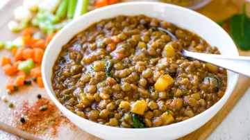 lentil broth