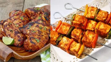 Chicken vs Paneer