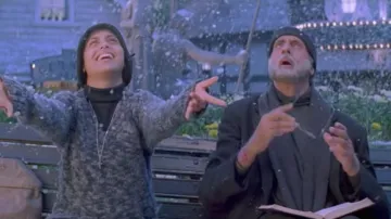 Amitabh Bachchan, Rani Mukerji in Black