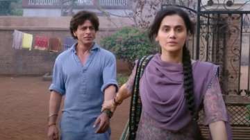 Shah Rukh Khan and Taapsee Pannu in Dunki