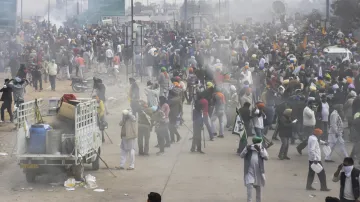 Farmers protest 