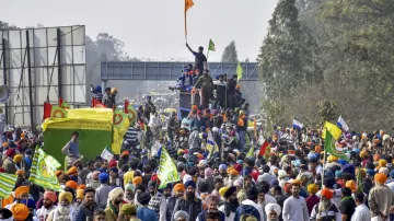 Farmers protest 