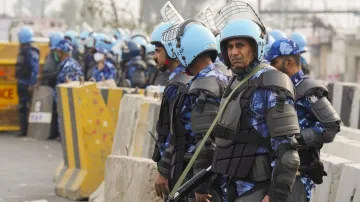 Farmers protest, Delhi Chalo, RAF, Delhi Police,