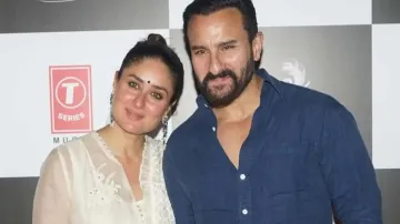 Kareena Kapoor and Saif Ali Khan 