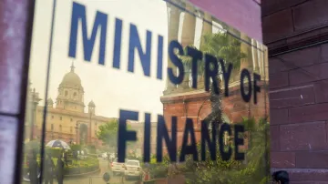 Ministry of Finance at the North Block, in New Delhi.