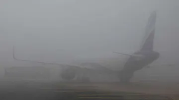 Owing to visibility woes, several flights were reportedly delayed at Delhi's Indira Gandhi International Airport on Sunday.