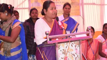 Geeta Koda is the wife of former Jharkhand CM Madhu Koda