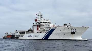 Indian coast guard ship
