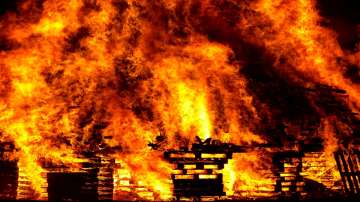 Madhya Pradesh, Indore, fire, man sets widow's flat on fire, crime, crime news