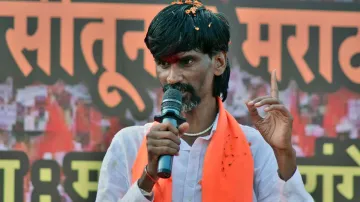 Maratha quota activist Manoj Jarange 