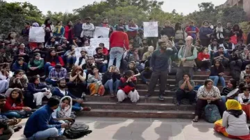 Students at JNU