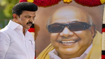 Tamil Nadu news, Tamil Nadu Former CM M Karunanidhi, M Karunanidhi memorial to be inaugurated on Feb