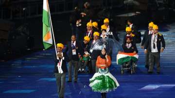 Indian contingent at 2012 Paralympics in London
