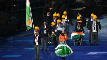 Indian contingent at 2012 Paralympics in London