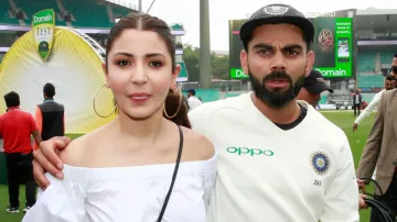 Anushka Sharma and Virat Kohli