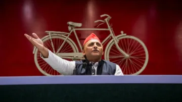 Samajwadi Party National President Akhilesh Yadav 